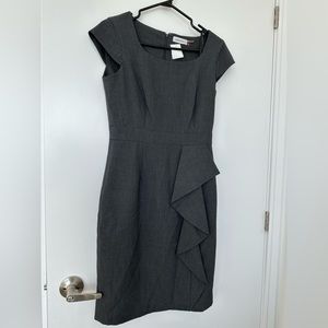 Calvin Klein gray dress size 4